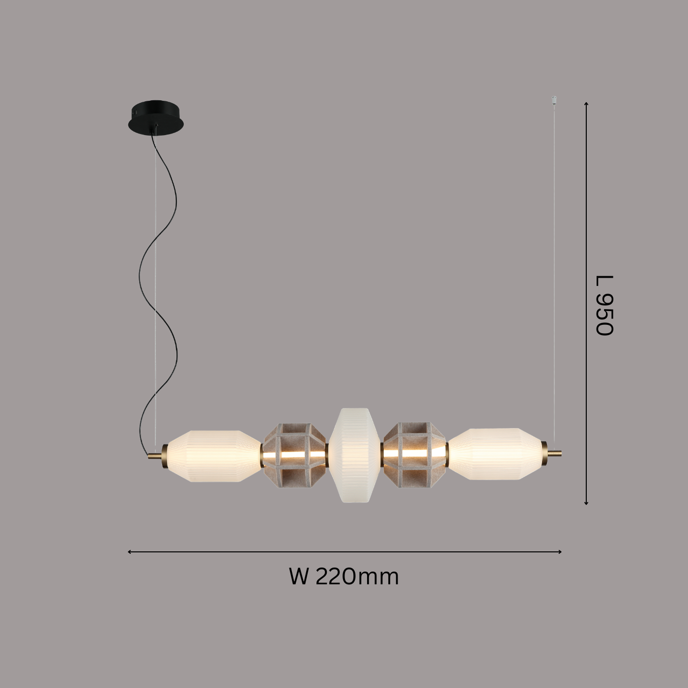 Prismatica Linear Pendant