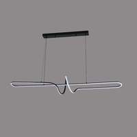 Scribe Abstract Linear Pendant