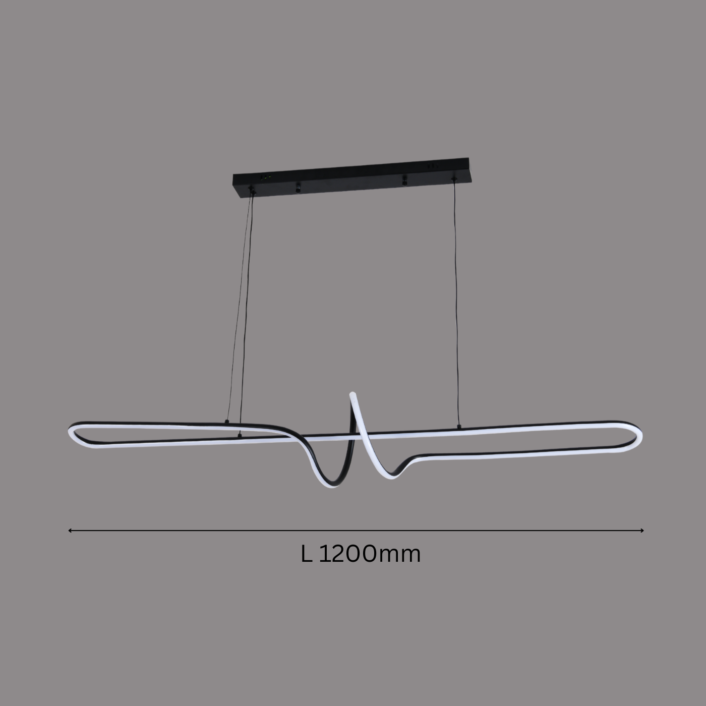 Scribe Abstract Linear Pendant