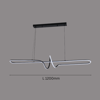 Scribe Abstract Linear Pendant
