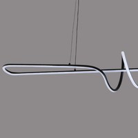Scribe Abstract Linear Pendant