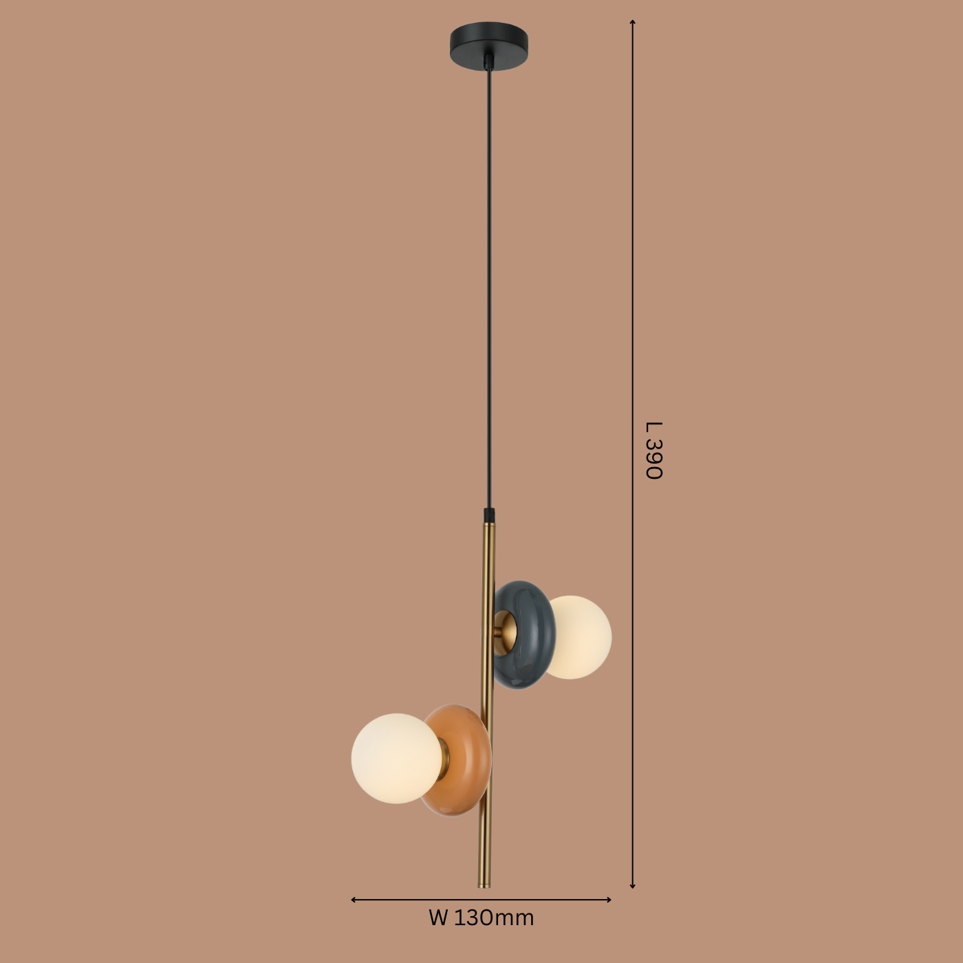 Orbit Duo Pendant Light