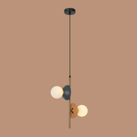 The "Ripple" Duo Globe Pendant Light