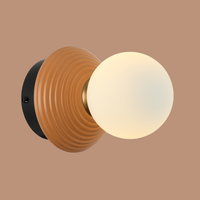 The "Ripple" Globe Wall Light