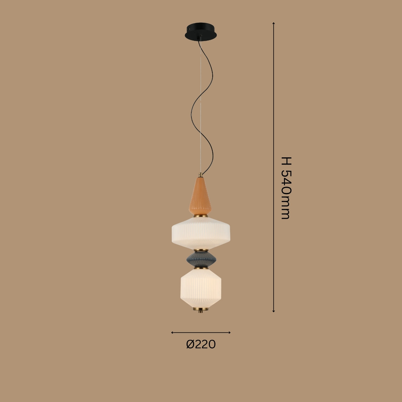The "Lantern Totem" Pendant Light