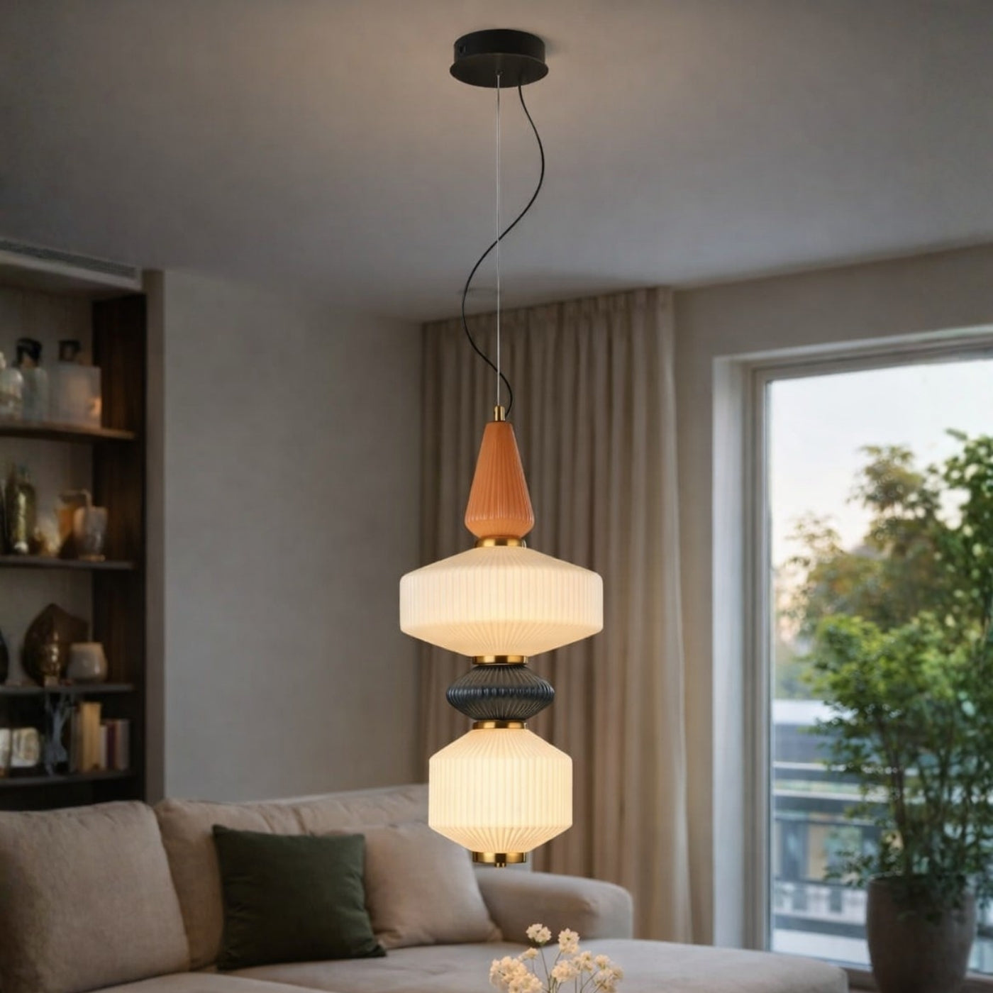 The "Lantern Totem" Pendant Light