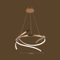 Nova Swirl Hanging Light - Teenbatti