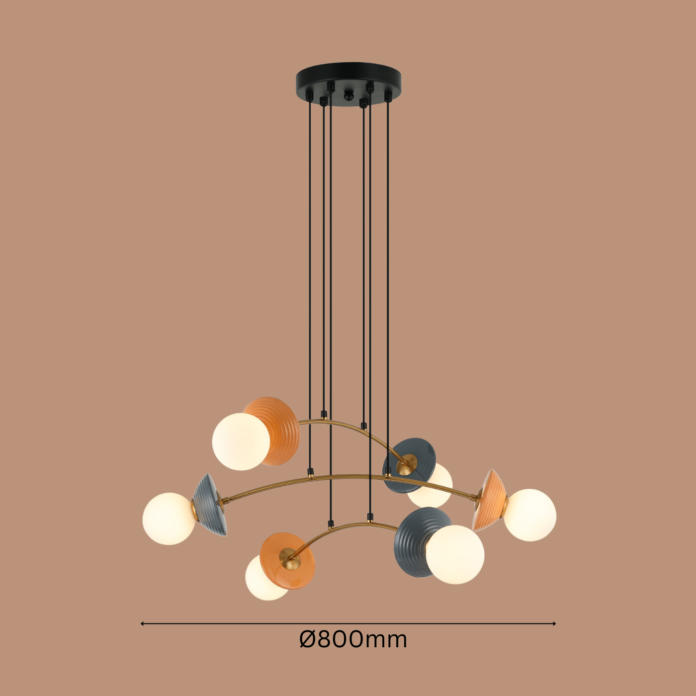 The Orbit Arches Pendant