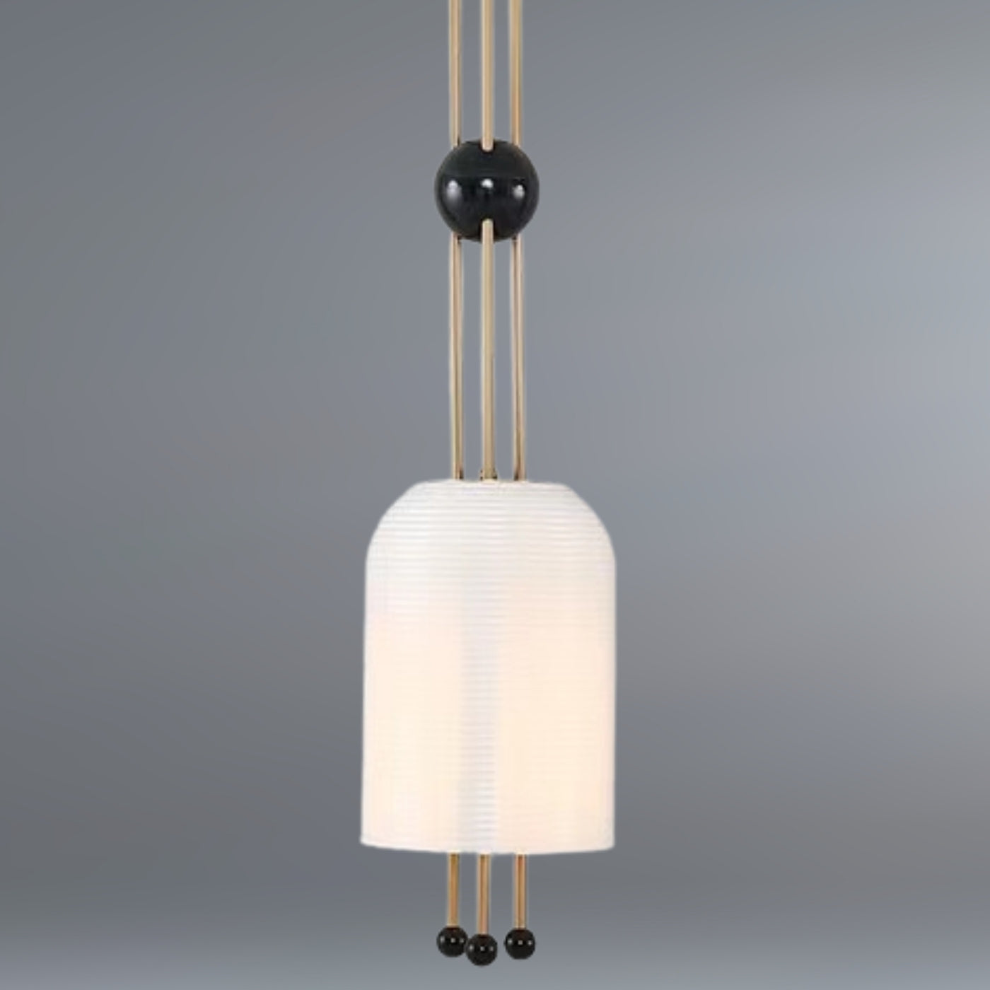 Zenith Ribbed Pendant
