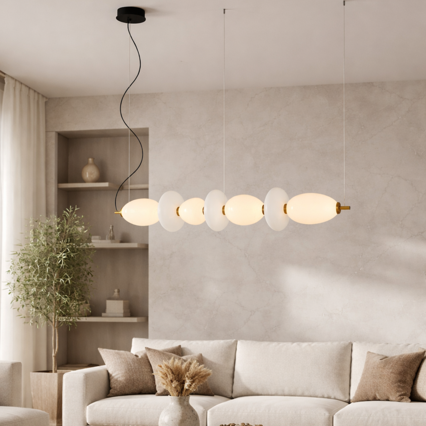 Lumina Ovoid Linear Pendant