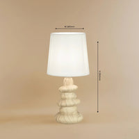 Pebble Peak Table Lamp - Teenbatti