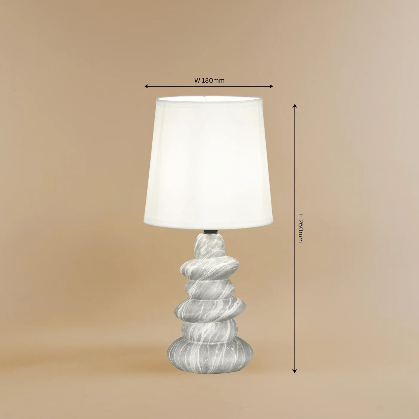 Pebble Peak Table Lamp