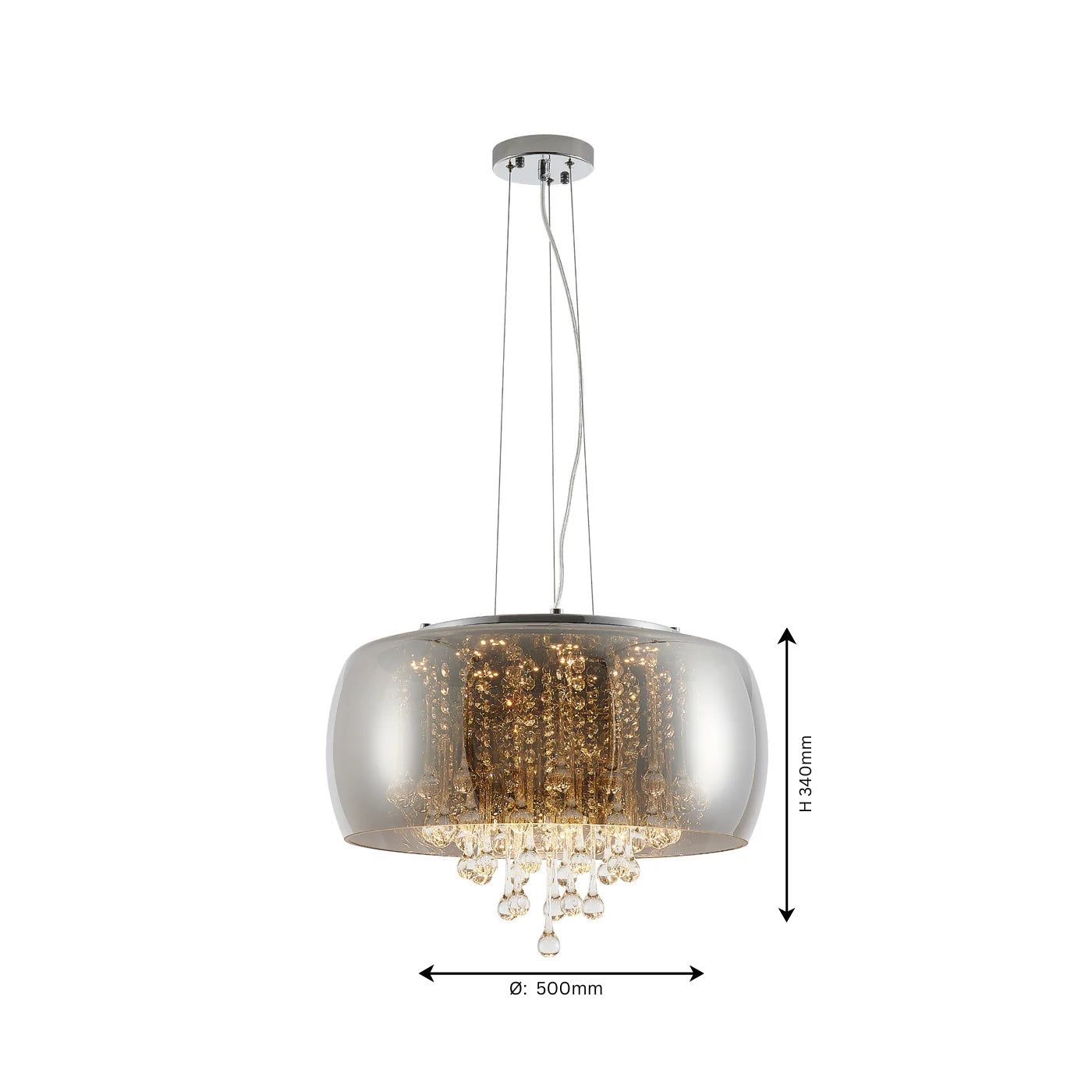 Raindrop Chandelier - Teenbatti