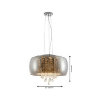 Raindrop Chandelier - Teenbatti