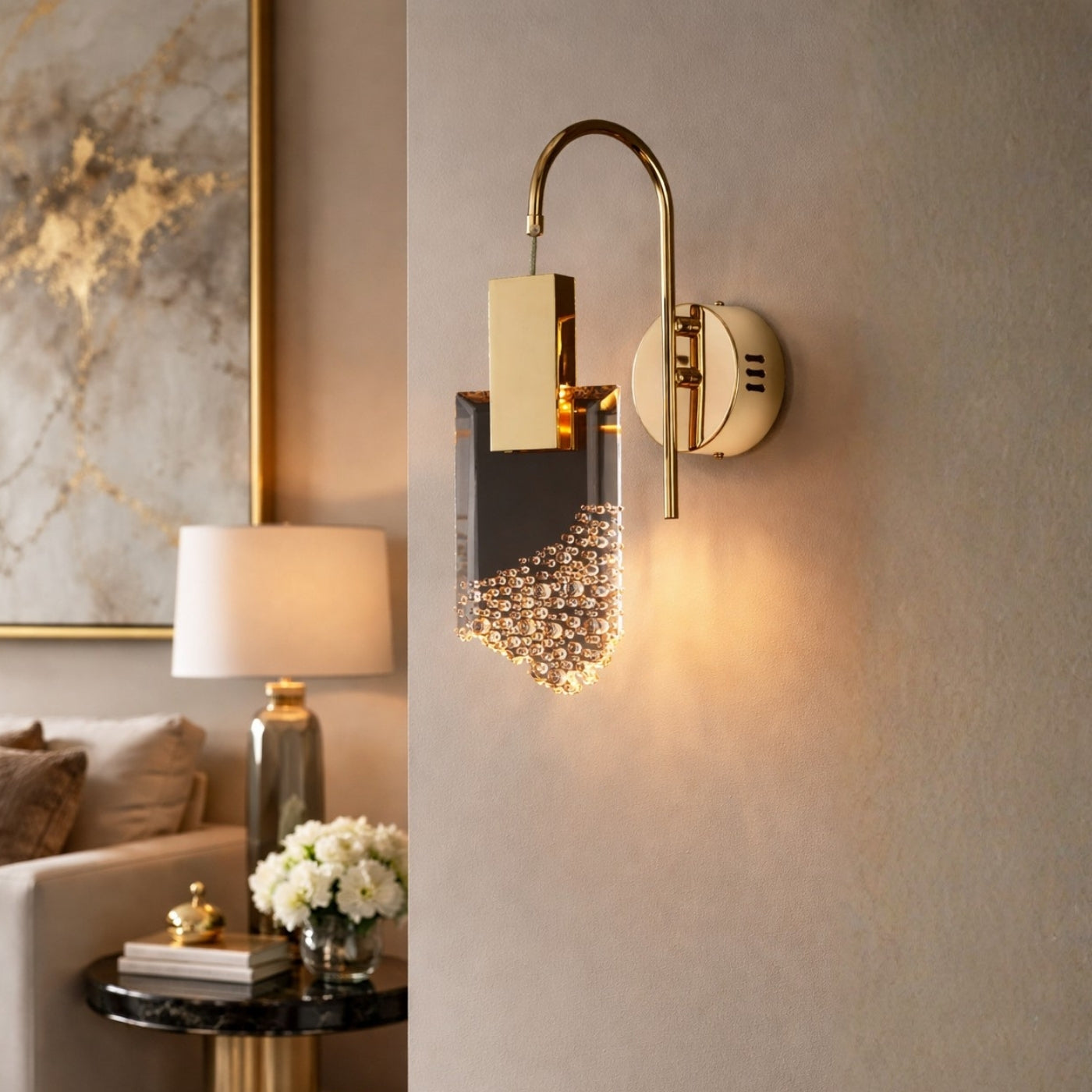 The Glacier Shard Wall Light