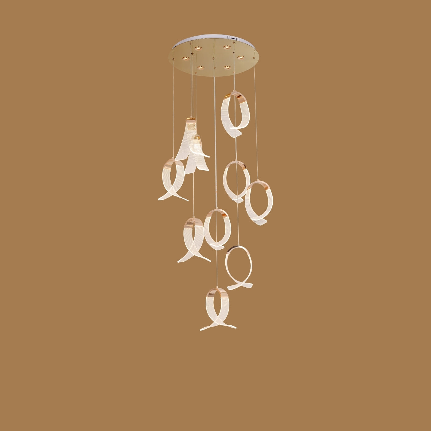 The Infinity Swirl Multi Pendant Light