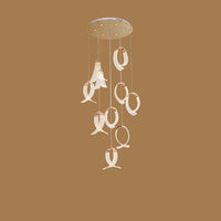 The Infinity Swirl Multi Pendant Light