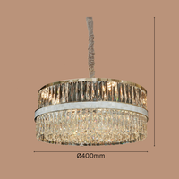 The Celestial Drum Chandelier