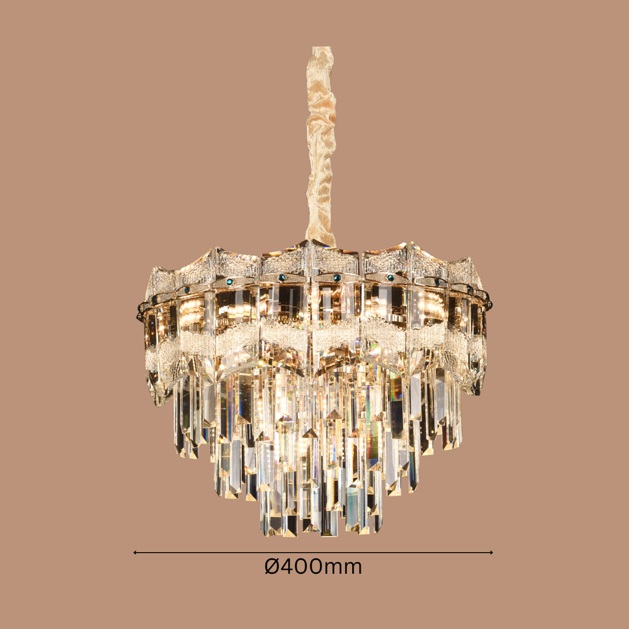 The Sovereign Cascade Chandelier