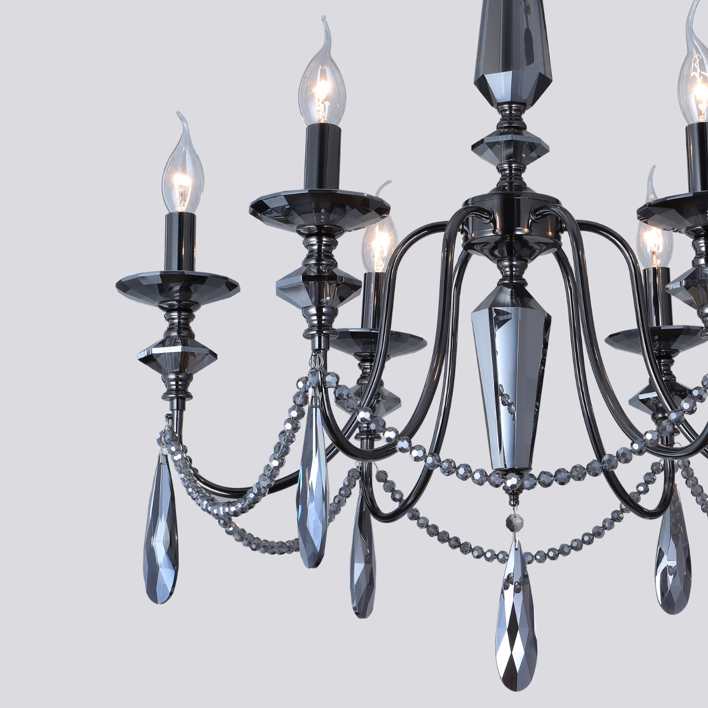 The Heirloom Grace Chandelier (Amber Edition)