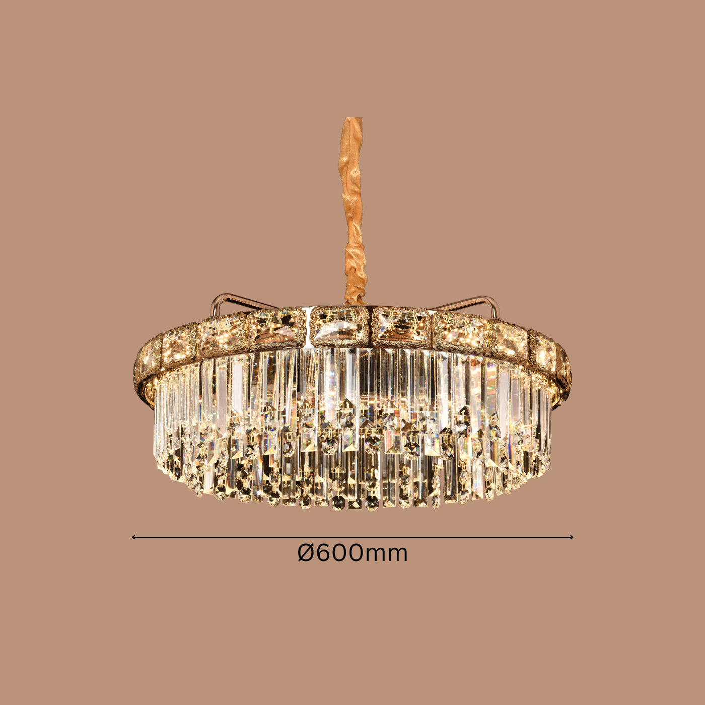 The Horizon Glimmer Chandelier