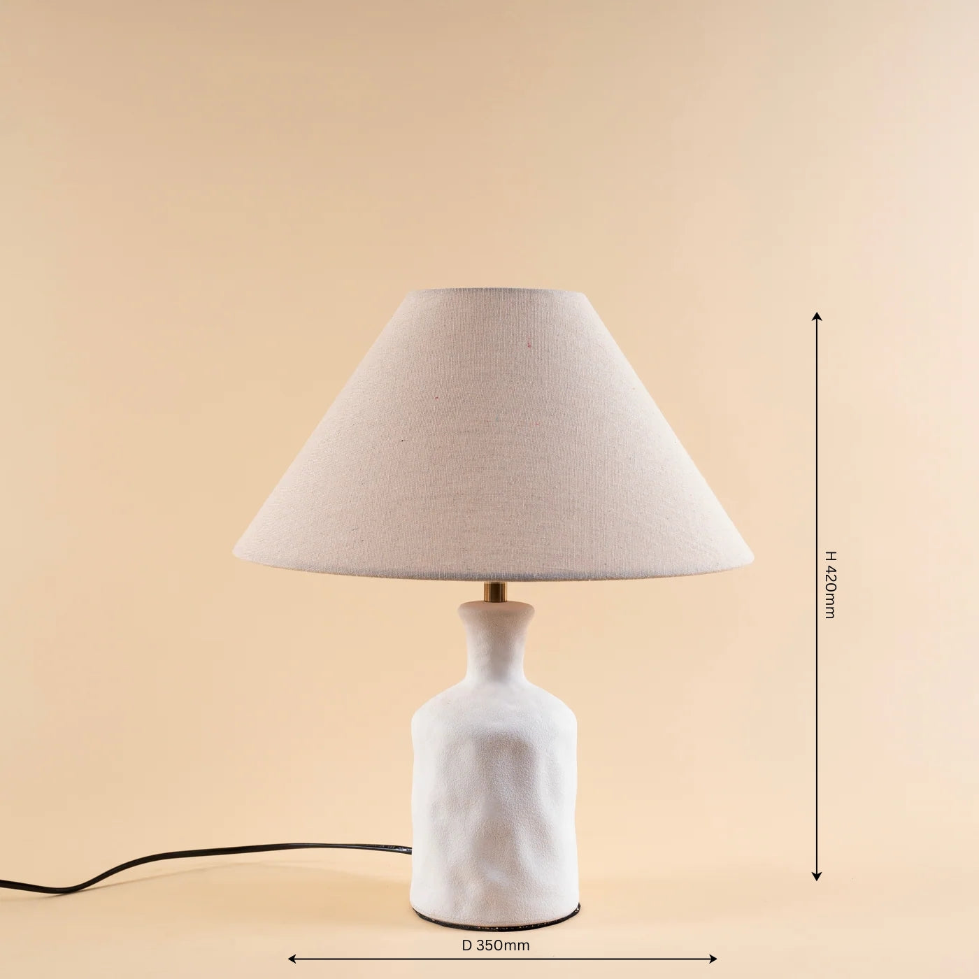 Rustic Elegance Table Lamp - Teenbatti