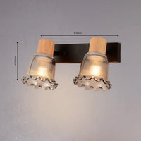Scallop Shell Double Wall Light - Teenbatti