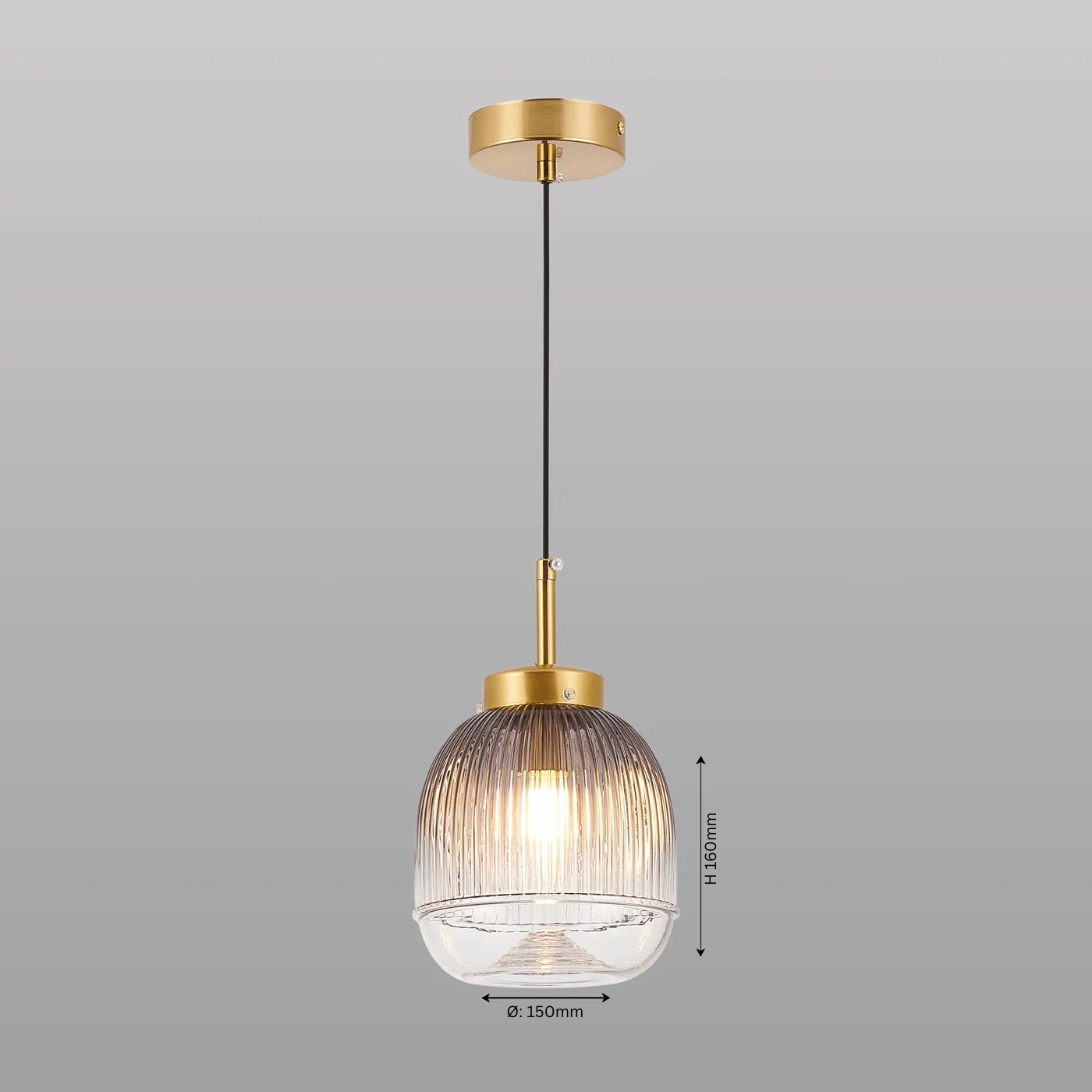 Serene Stripes Hanging Light - Teenbatti