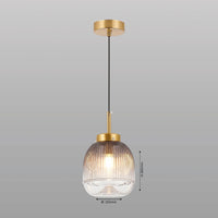 Serene Stripes Hanging Light - Teenbatti