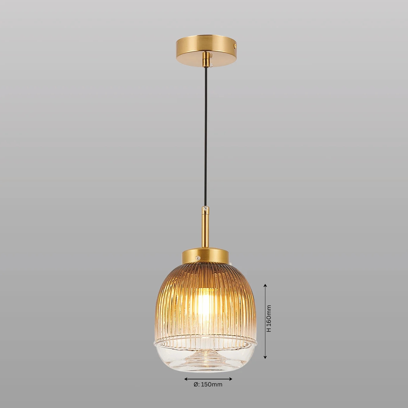 Serene Stripes Hanging Light - Teenbatti