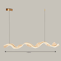 Serene Wave Linear Light - Teenbatti