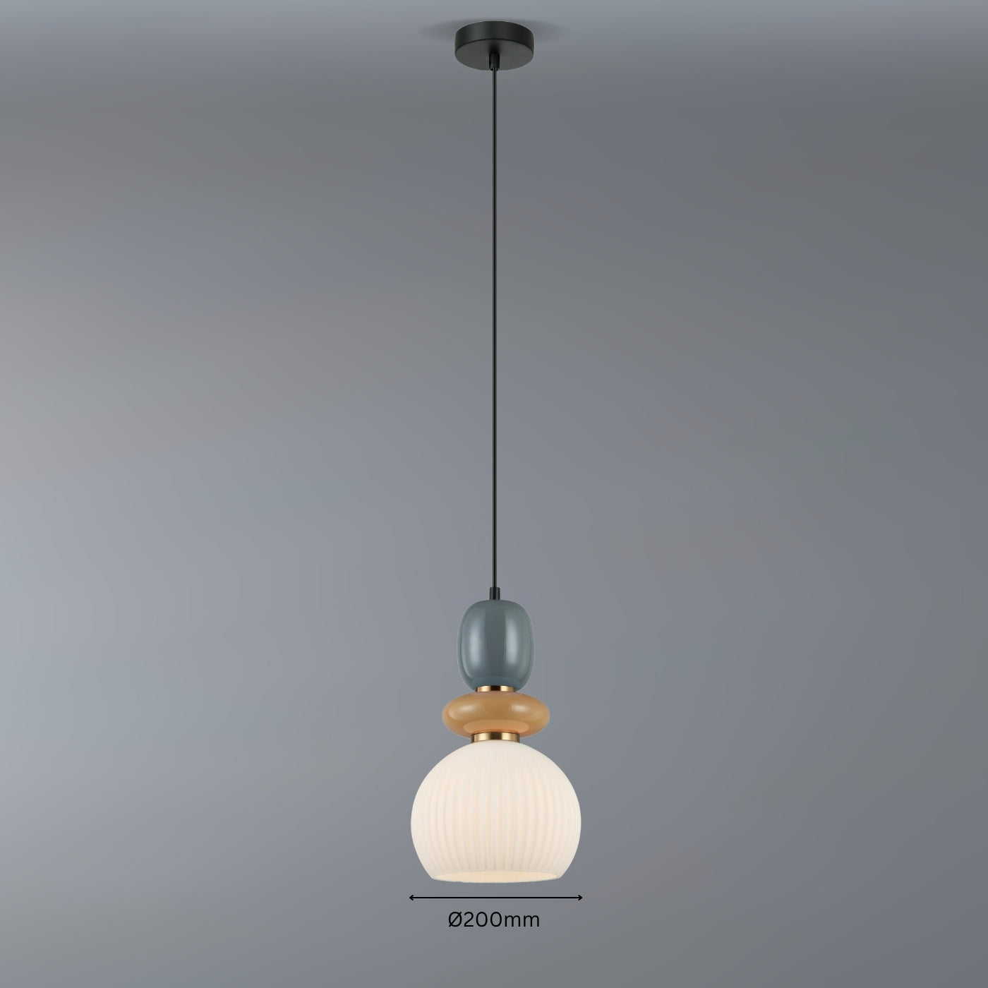 The "Curio" Tiered Pendant Light