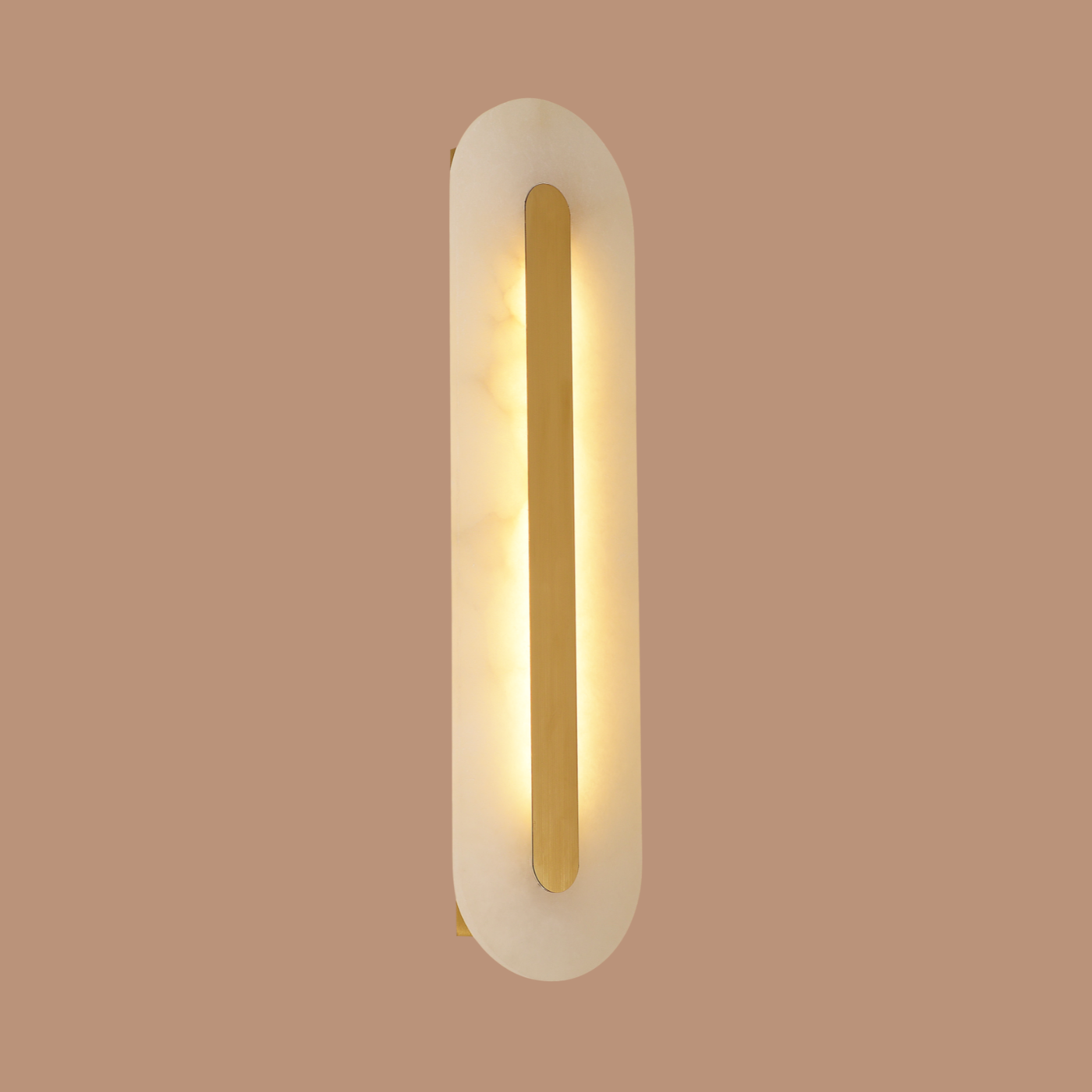 The Alabaster Pillar Wall Light