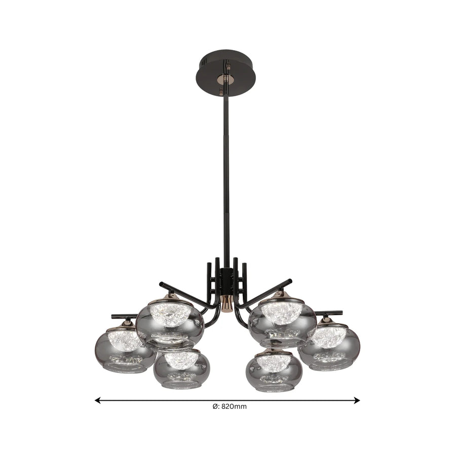 Smoked Ember Chandelier