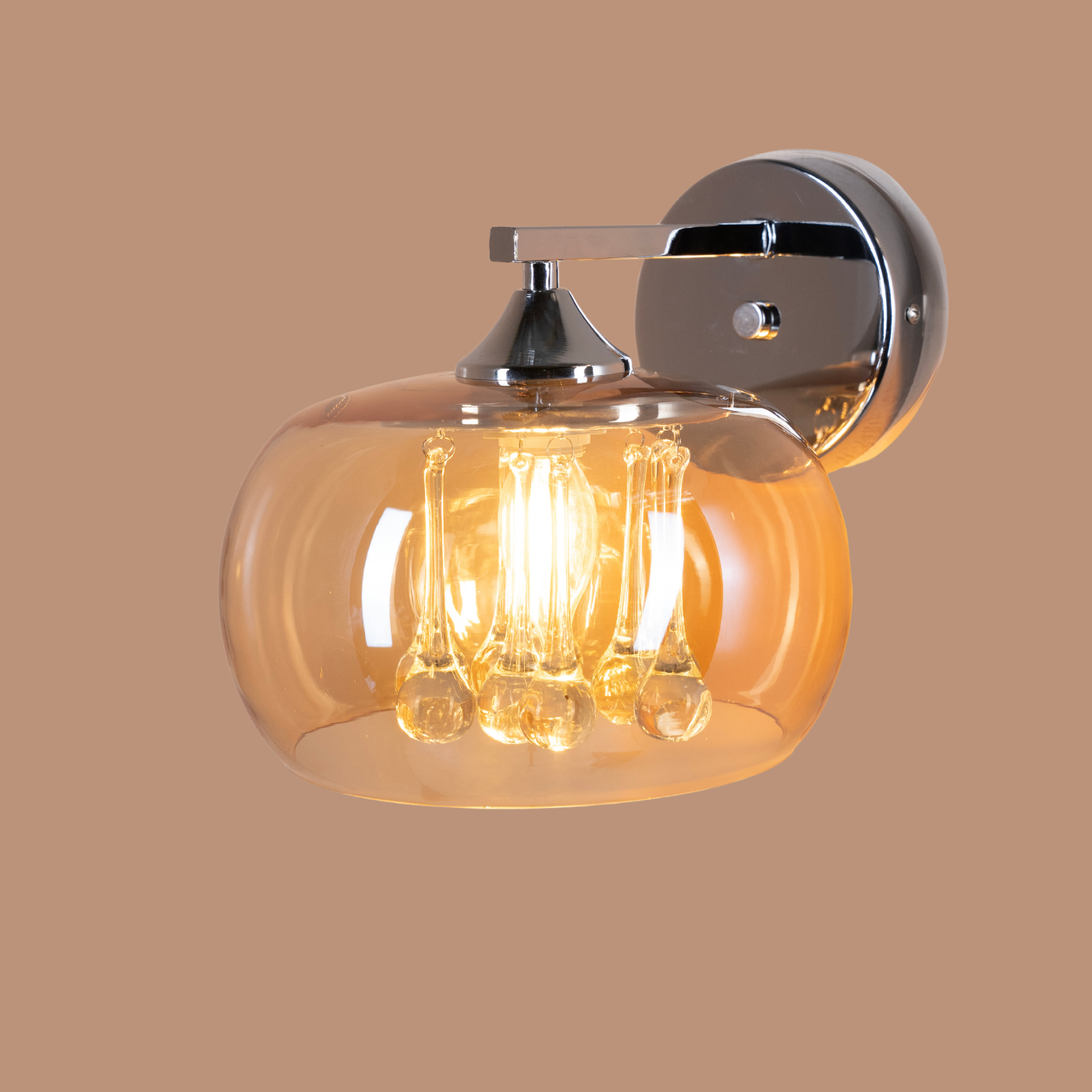 Golden Rain Wall Light
