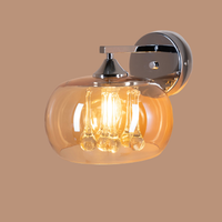 Golden Rain Wall Light