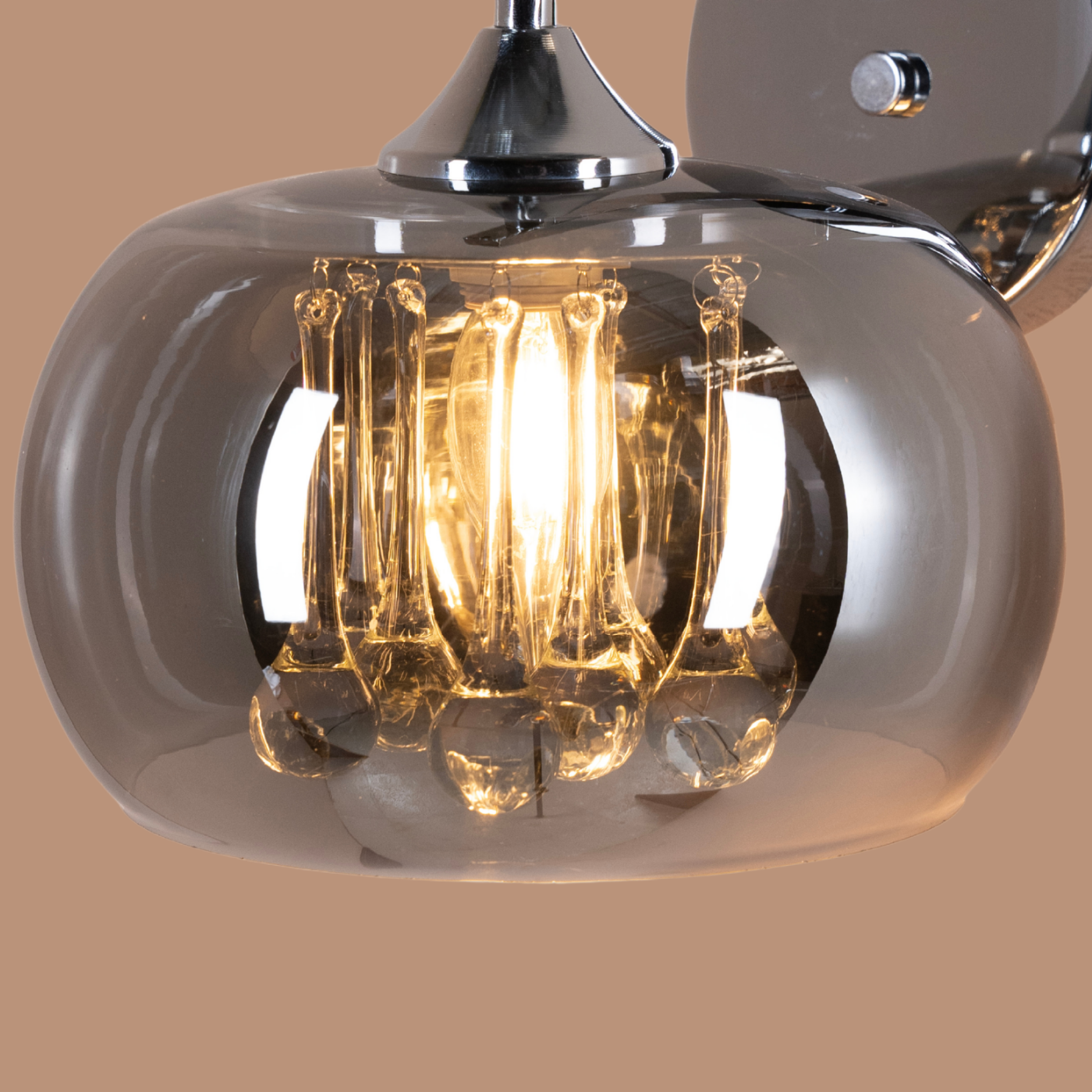 Golden Rain Wall Light