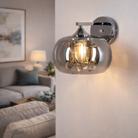 Golden Rain Wall Light