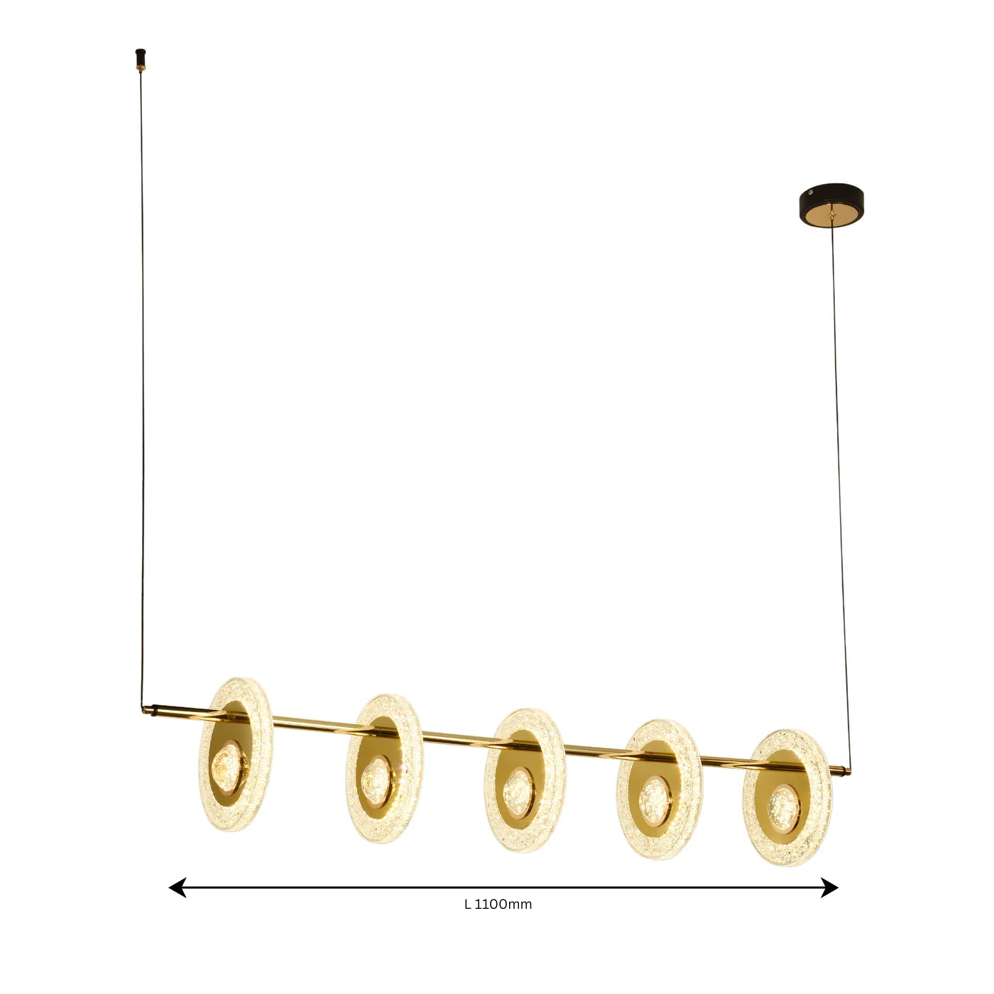 Sparkling Ring Linear Light - Teenbatti