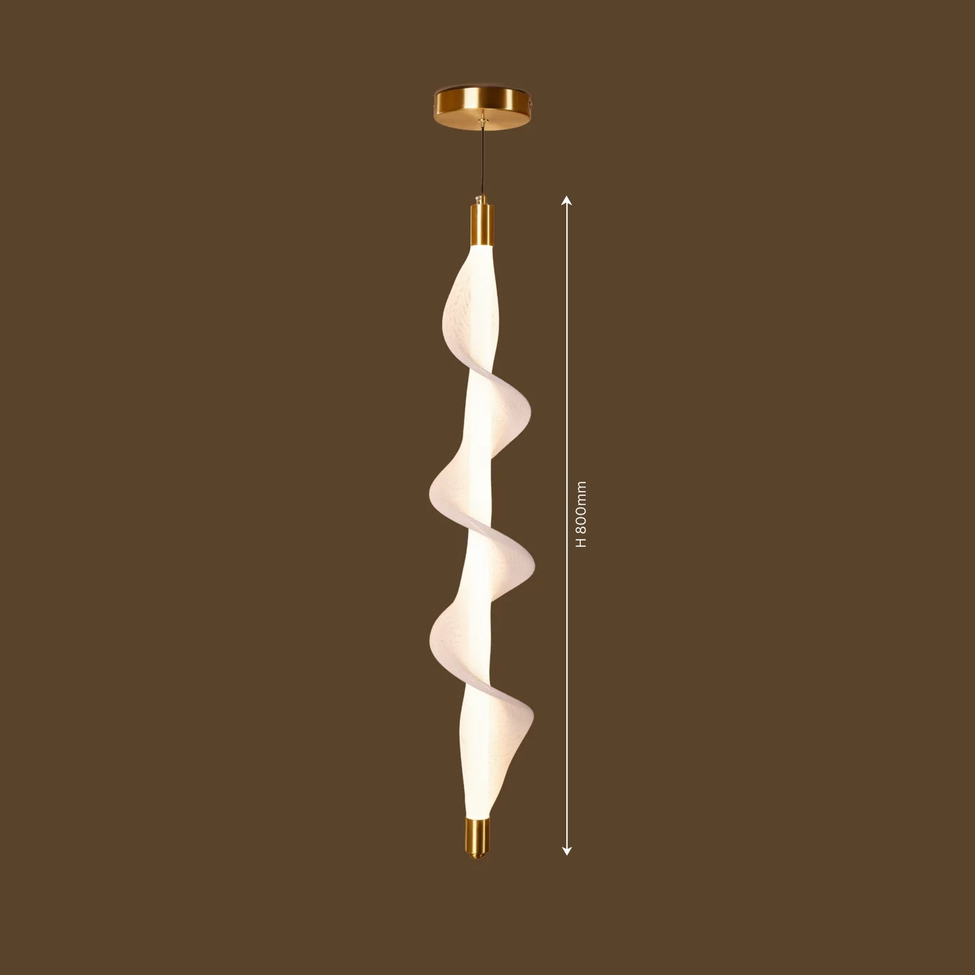 Spiral Glow Hanging Light