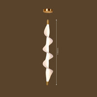 Spiral Glow Hanging Light