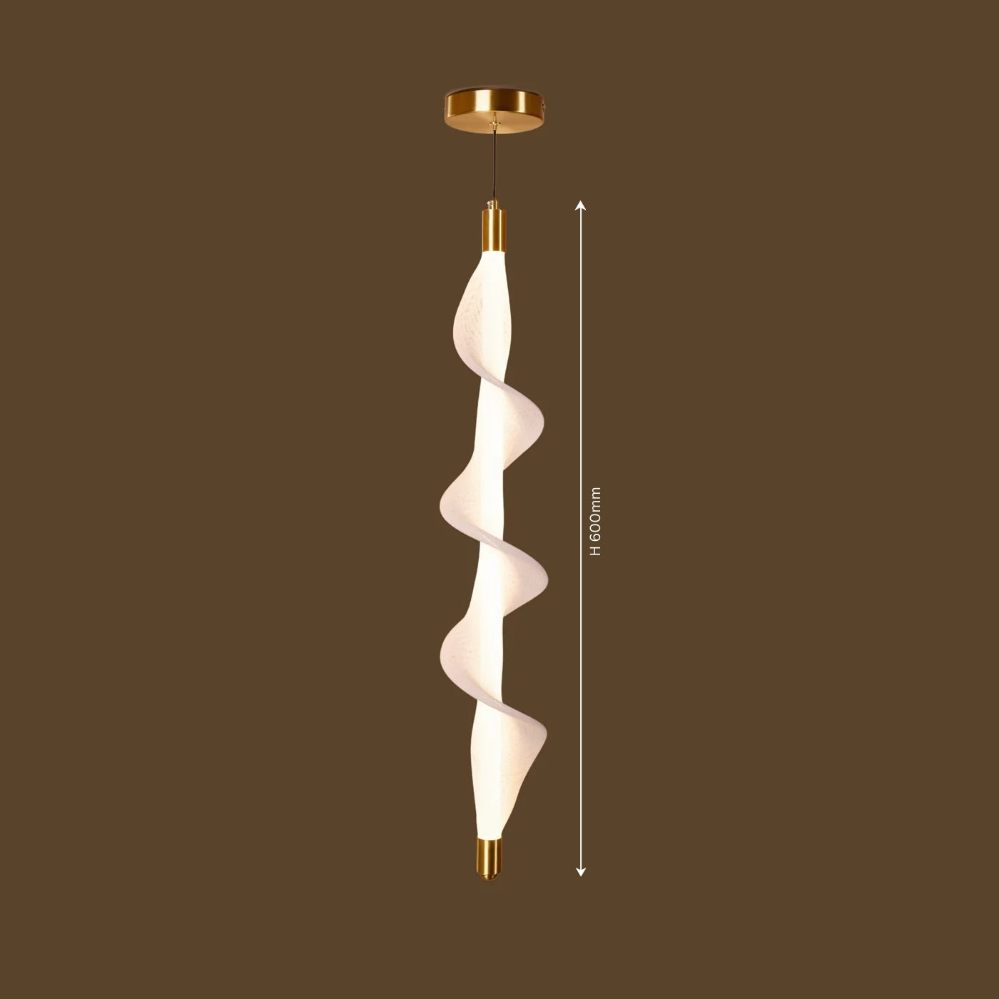 Spiral Glow Hanging Light