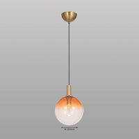 Sunset Sphere Hanging Light - Teenbatti
