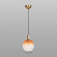 Sunset Sphere Hanging Light - Teenbatti