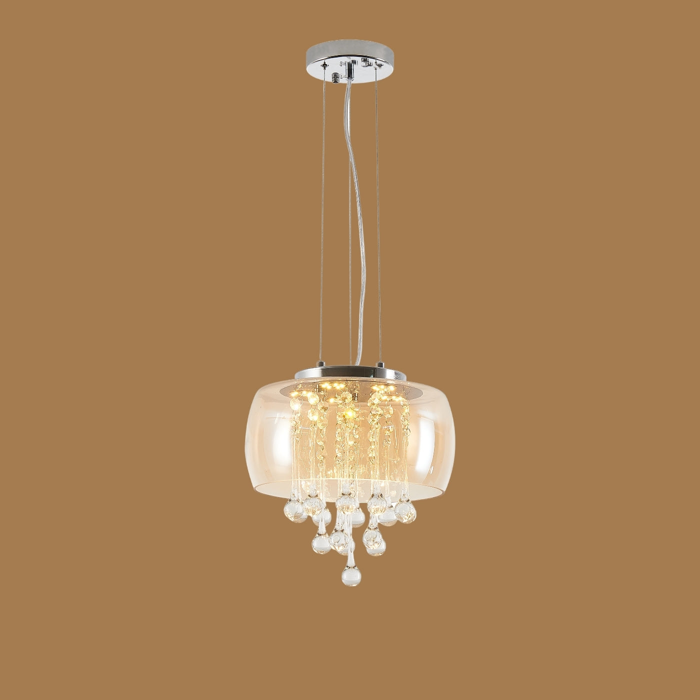 Golden Rain Chandelier