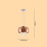 Roseglow Chandelier