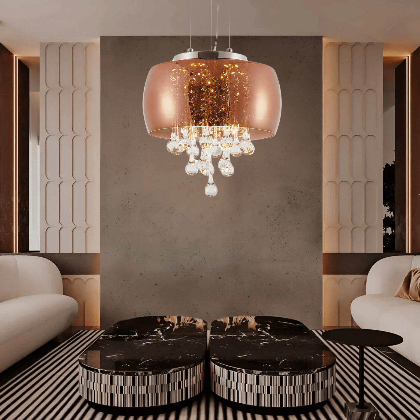 Roseglow Chandelier