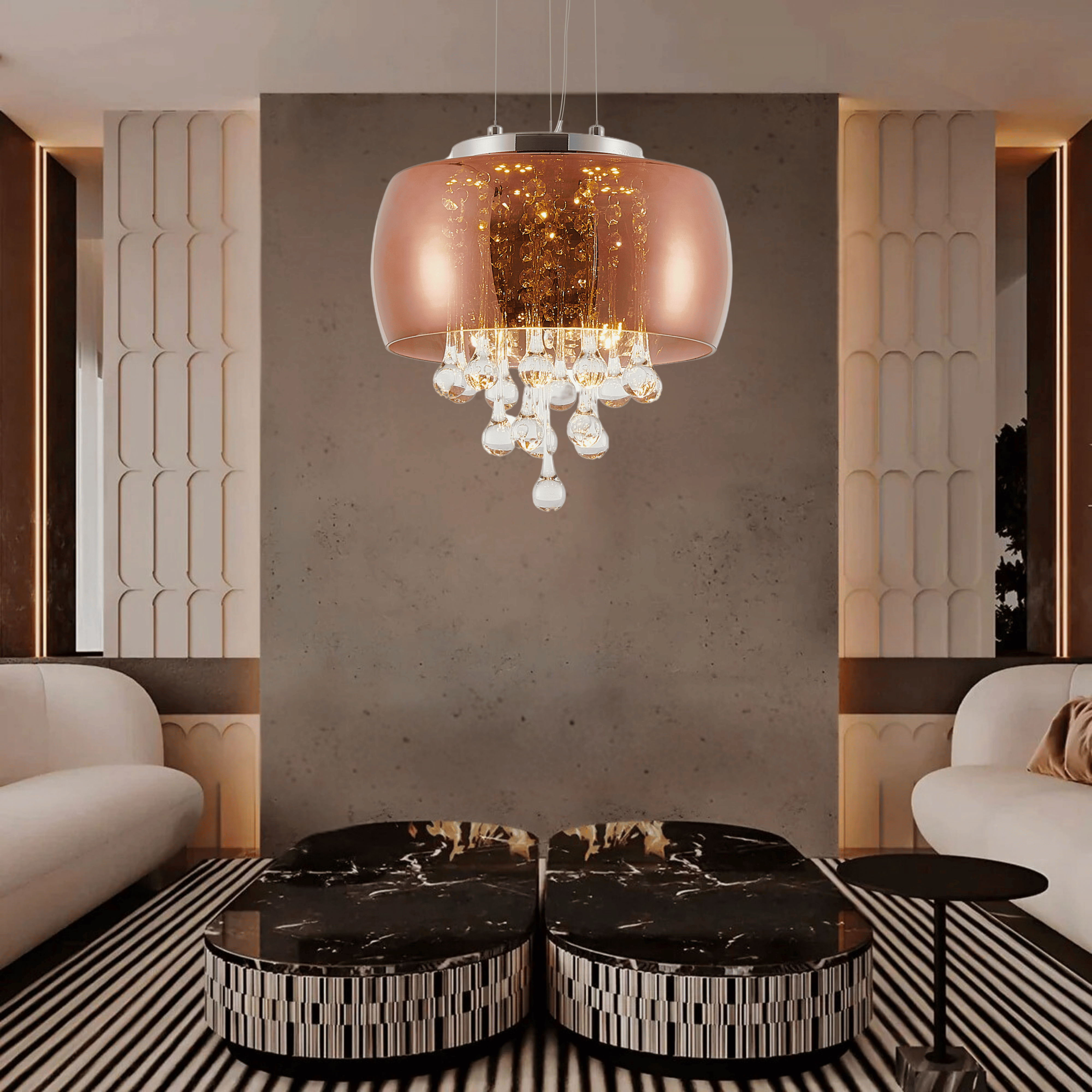 Roseglow Chandelier