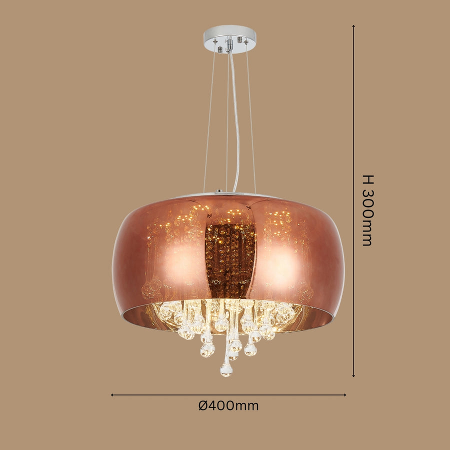 Roseglow Chandelier