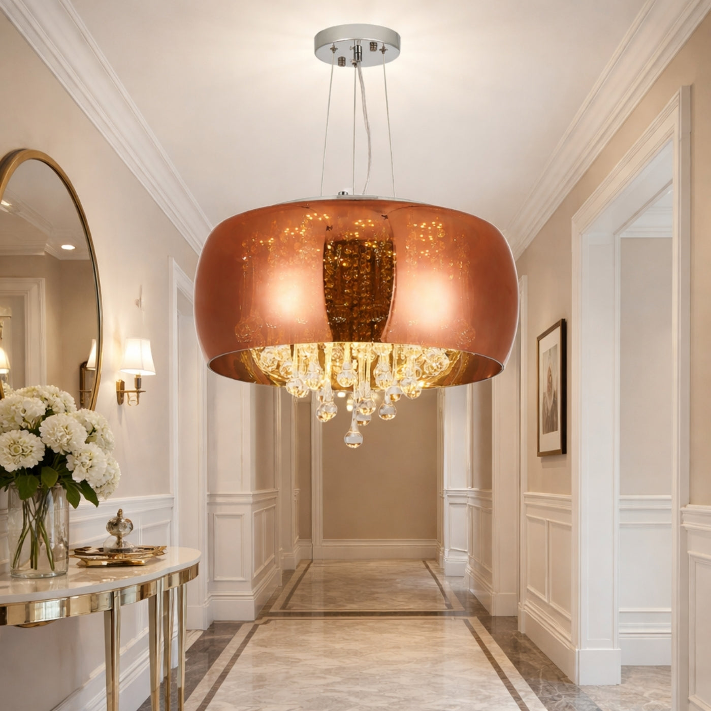 Roseglow Chandelier